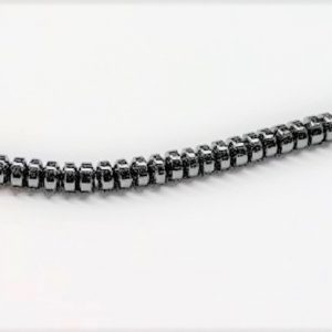 Hématite rondelle 3 x 2.5mm