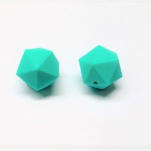 Silicone icosahedron 17mm