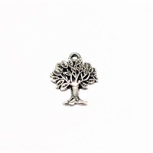 Pendentif arbre de vien en métal 21 x 16mm