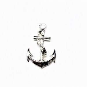 Pendentif ancre de bateau en métal 36 x 23mm