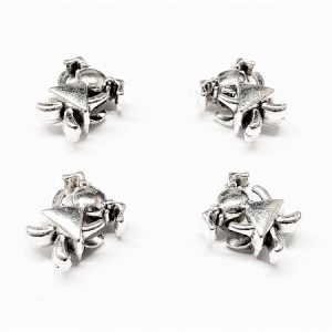 Bille style pandora petite fille argent antique 14mm trou 5mm