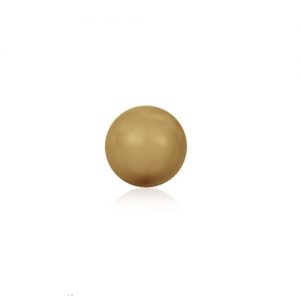 Swarovski 5810 perle de cristal 6mm Bright Gold