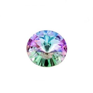 Swarovski 1122 rivoli 12mm light vitrail crystal