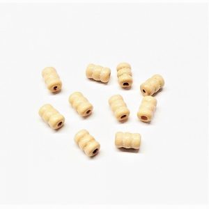 Tube de bois naturel 9 x 6mm