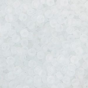 Miyuki rocaille 11/0 crystal transparent matte