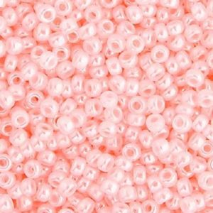 Miyuki rocaille 11/0 light crystal pink