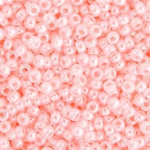 Miyuki rocaille 15/0 light crystal pink