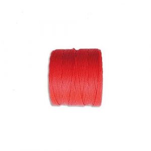 S-LON TEX210 Nylon 3 plis torsadé bright coral