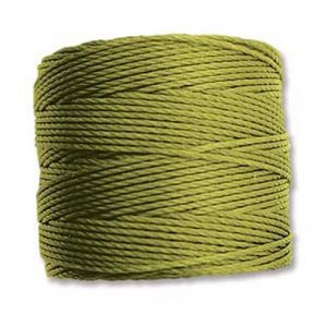 S-LON TEX210 Nylon 3 plis torsadé chartreuse