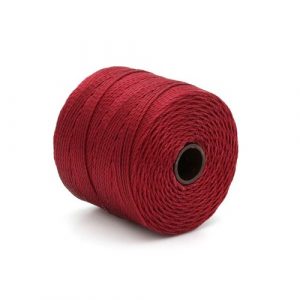 S-LON TEX210 Nylon 3 plis torsadé dark red