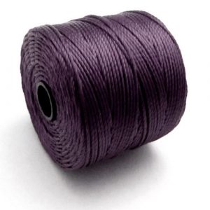 S-LON TEX210 Nylon 3 plis torsadé eggplant