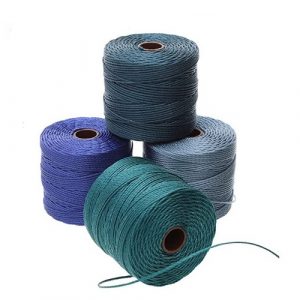 S-LON TEX210 Nylon 3 plis torsadé mix deep blue sea