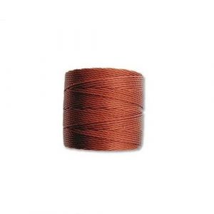 S-LON TEX210 Nylon 3 plis torsadé sienna