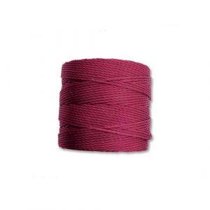 S-LON TEX210 Nylon 3 plis torsadé wineberry